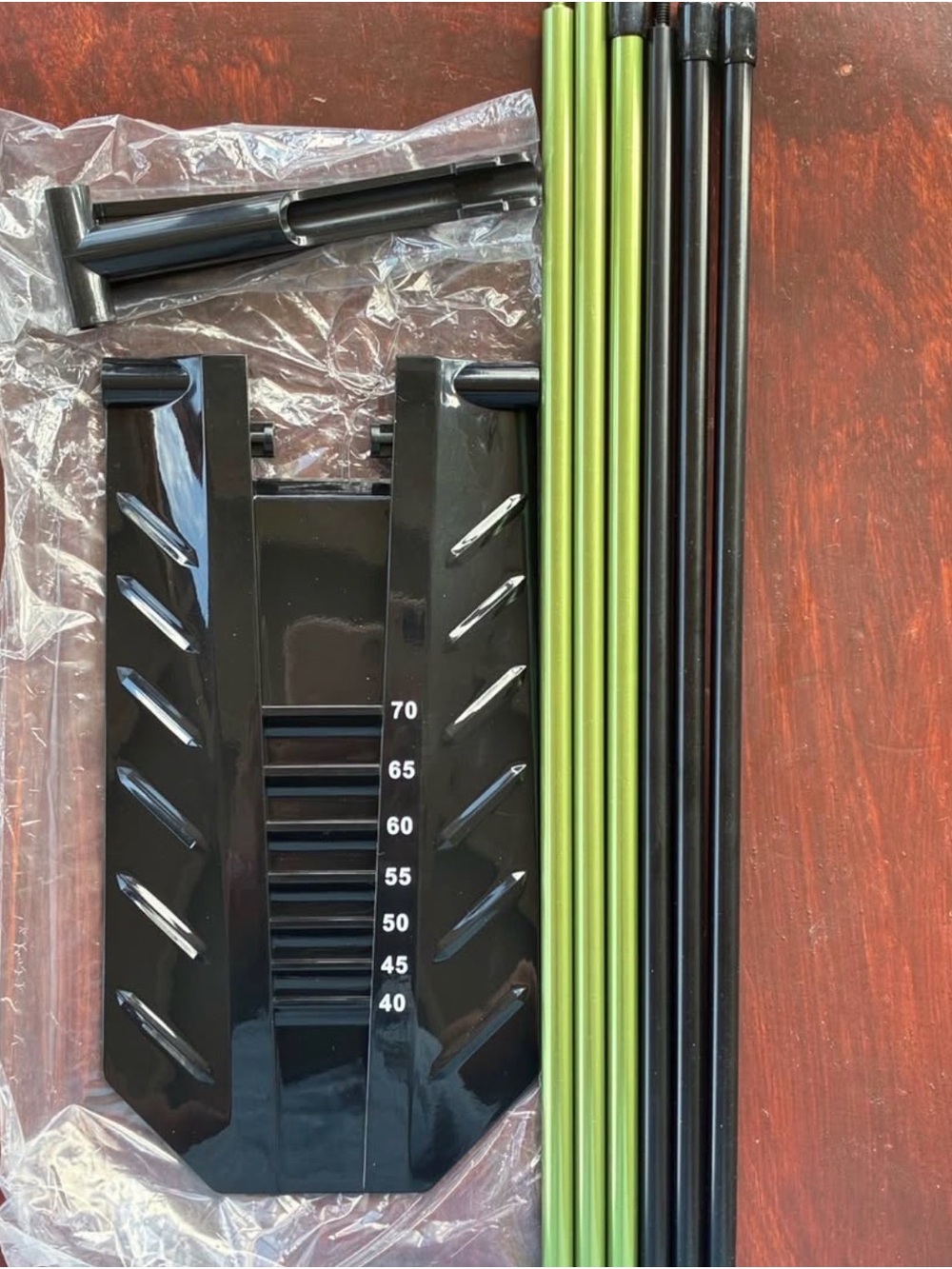Alignment stick holder training aid